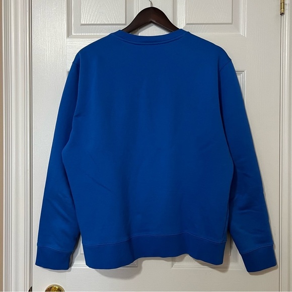 J. Lindeberg Yale Blue Throw Crewneck Sweatshirt Sweater - Size XL - Picture 8 of 16